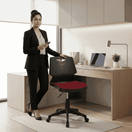 Switch Green Shell Revolving Chair with Cushioned Seat SAAB S-17-HC 2 image