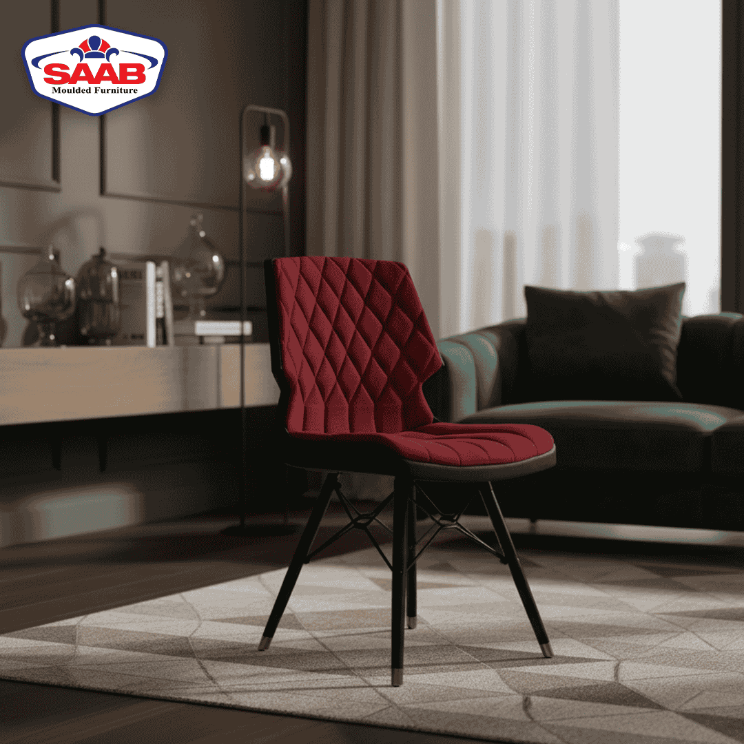 Wooden legs Chair With Cushion S-195-CWL