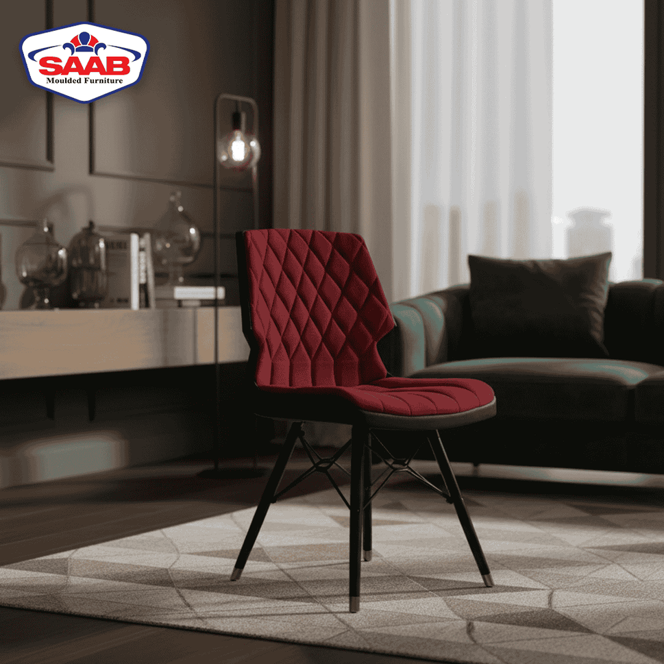 Wooden legs Chair With Cushion S-195-CWL