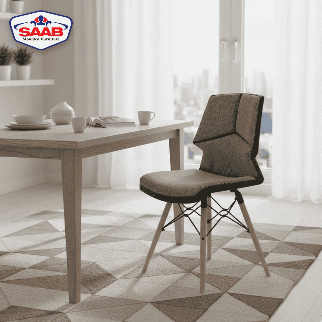 Wooden legs Chair With Cushion S-195-CWL