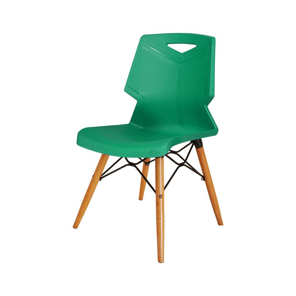 Wooden Legs Chair S-195-WL