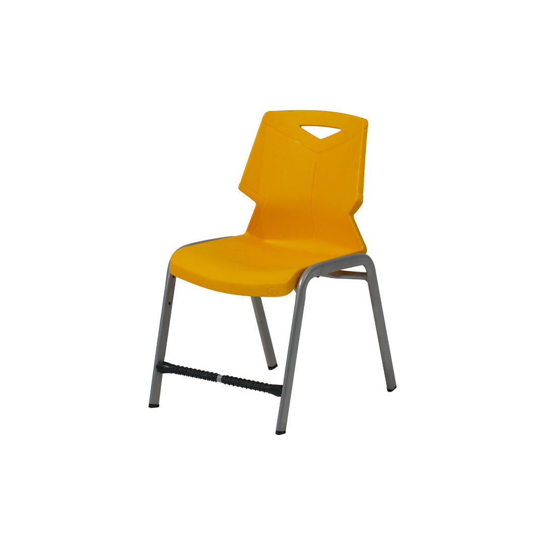Steel Plastic Study Chair Model S-195