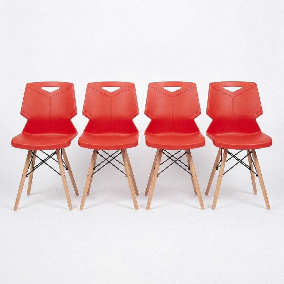 Wooden Legs Chair S-195-WL
