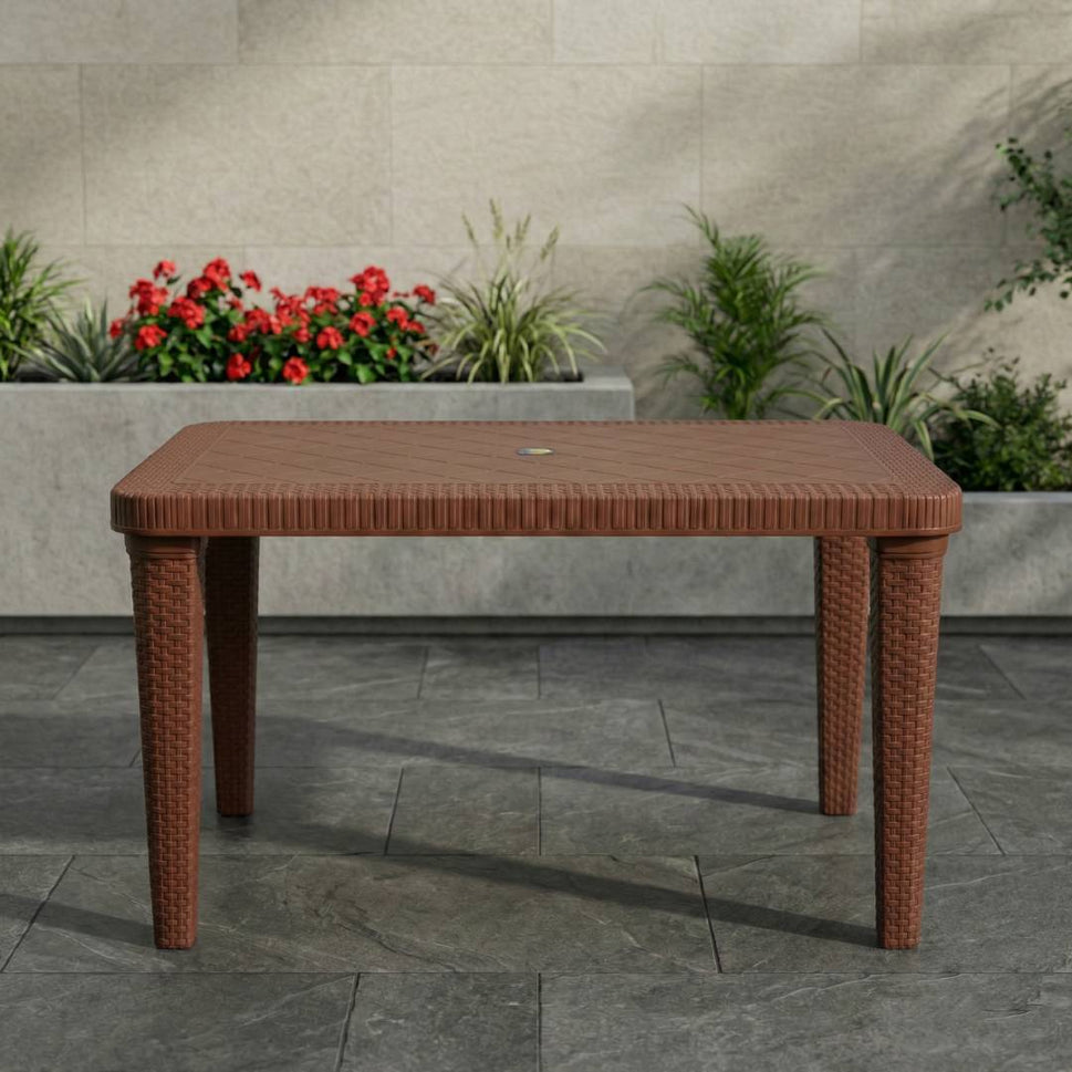 SAAB SP-214-RTL Rattan Top And Legs Table