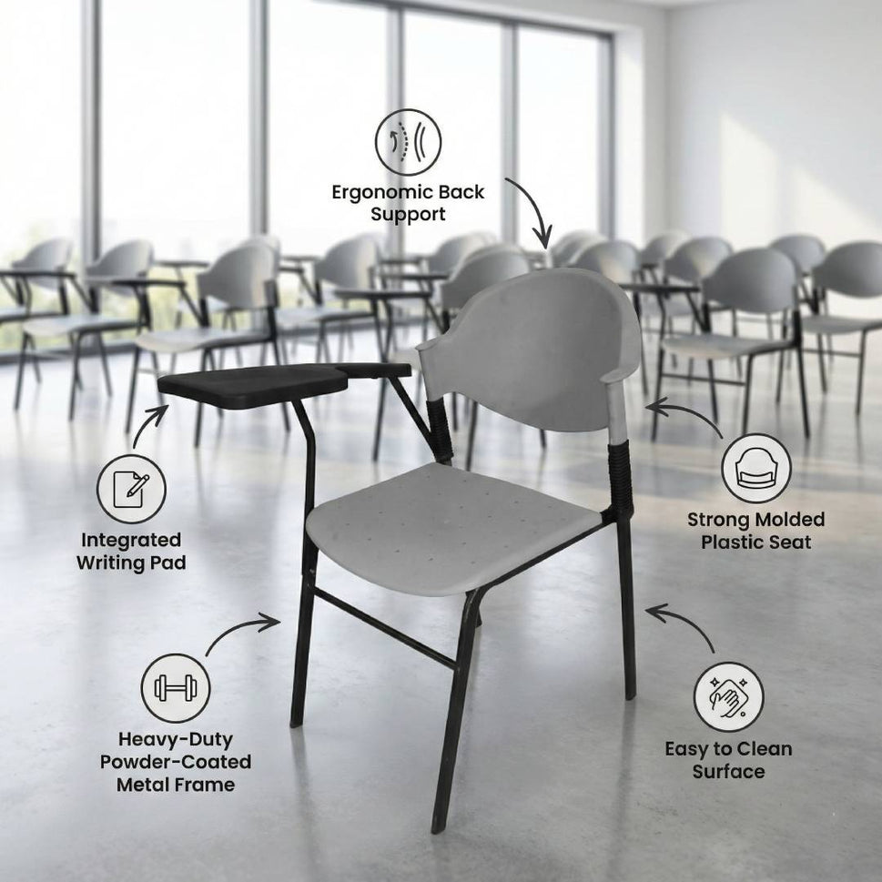 SAAB S-02-S Comforto Study Chair – Vertical Pipe