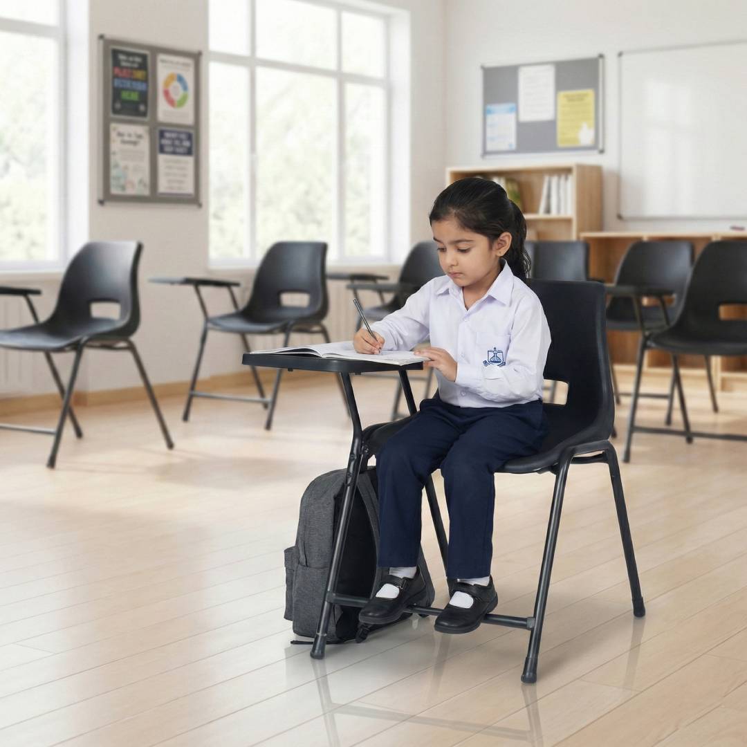 Steel Plastic Baby Holo Study Chair Model SAAB S-200-S