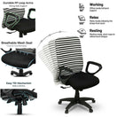 Switch SAAB Manager Office Revolving Chair (Medium Back) Model SAAB S-540 3 image