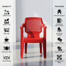 Switch SAAB High Back Jali Chair SP-835 3 image