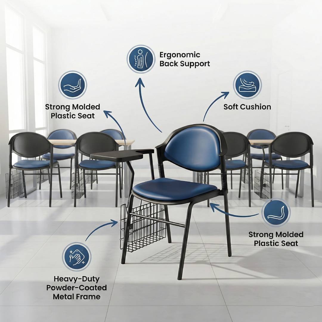 Comforto Study Chair S-02-SCB