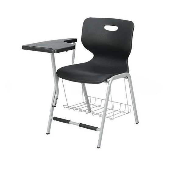 SAAB Model (S-209-SB) New Steel Plastic Yellow Label Shell Study Chair With Basket For School College And University Students