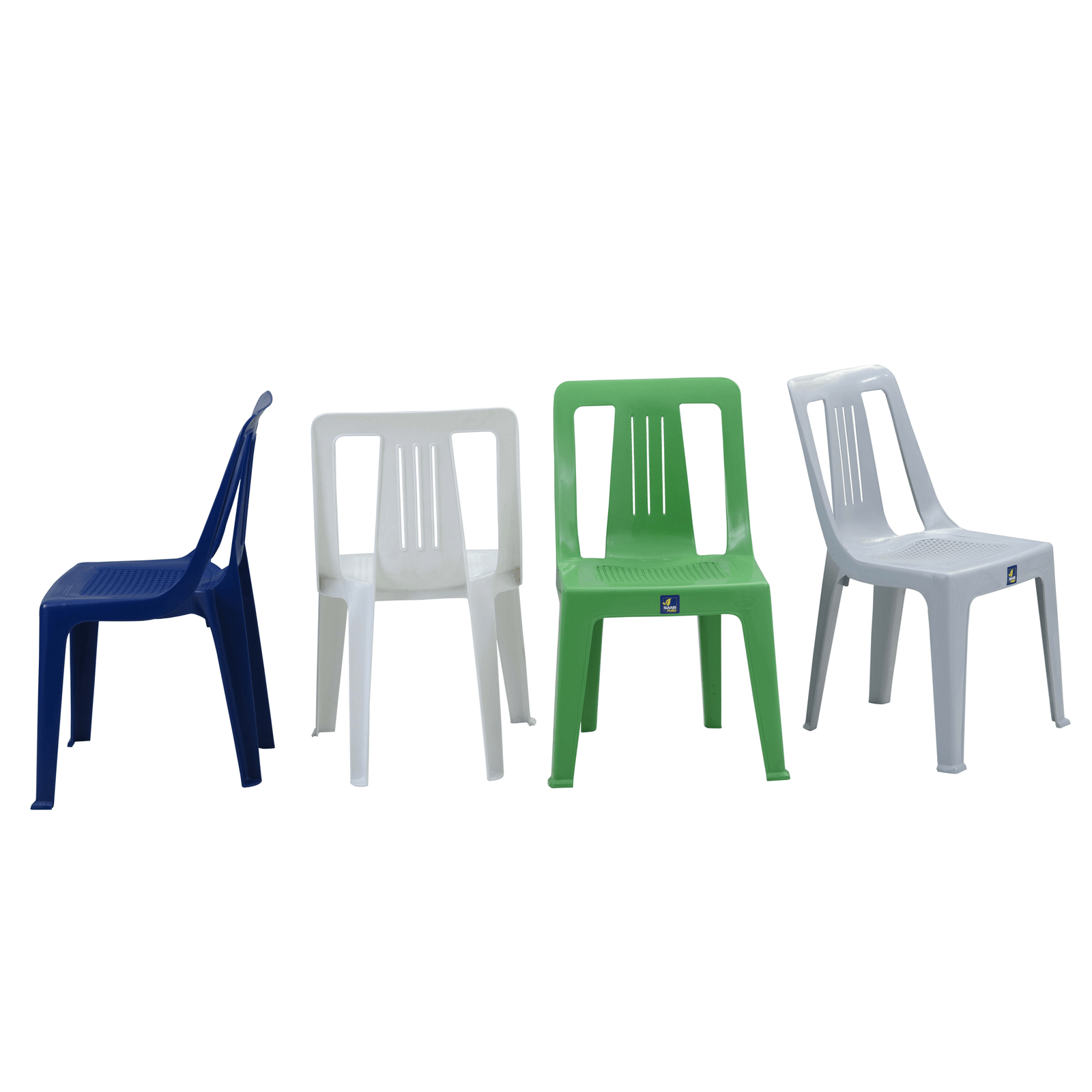 Stylish Armless Plastic Pearl Chair Model SAAB SP-610