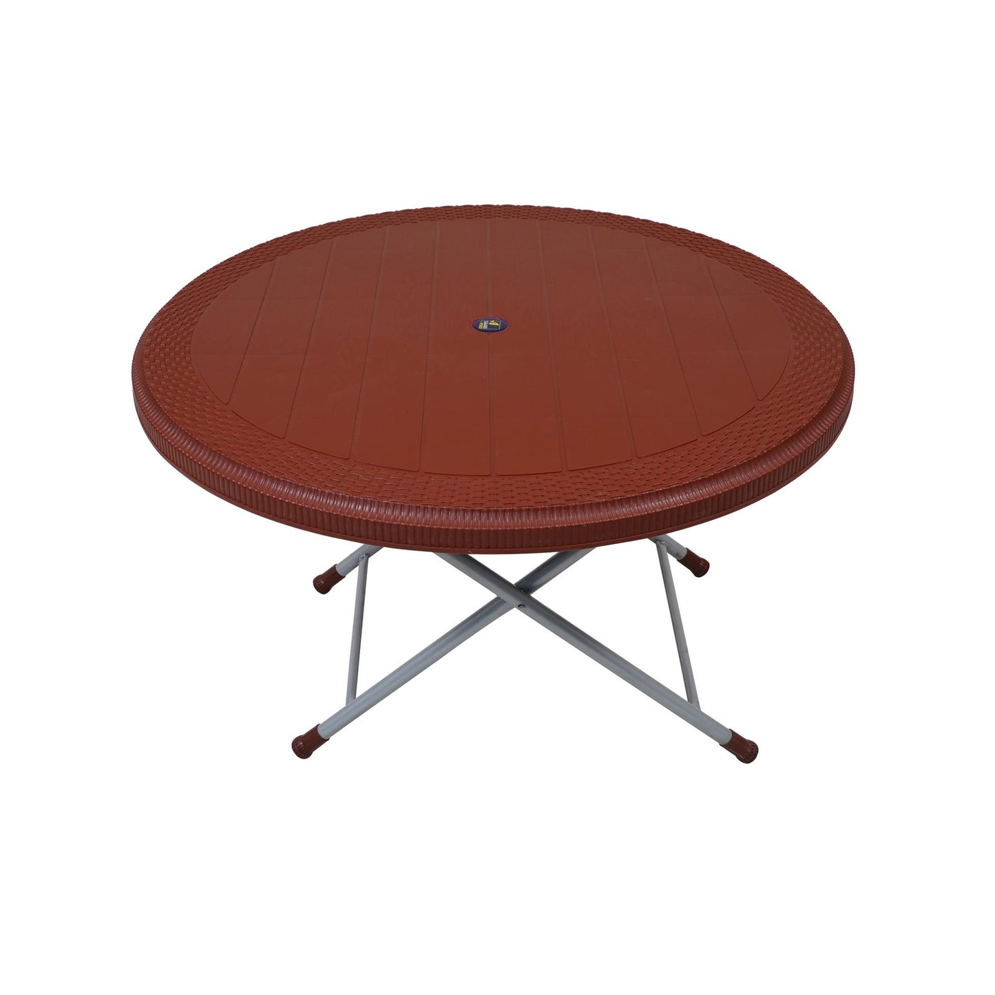 SAAB SP-215-RT STEEL PLASTIC RATTAN ROUND TABLE