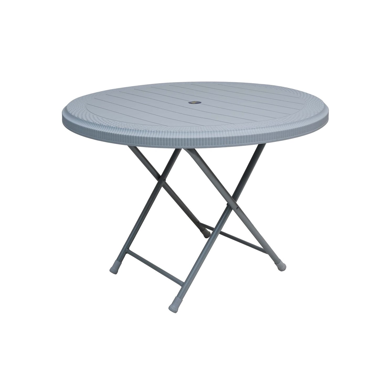 SAAB SP-215-RT STEEL PLASTIC RATTAN ROUND TABLE