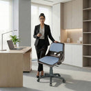 Switch SAAB S-208-HAC Shell Holo Revolving Chair With Arms, Cushion And Hydraulic Jeck 2 image