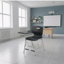 Switch Yellow Label Shell Study Chair With Basket S-209-SB 3 image