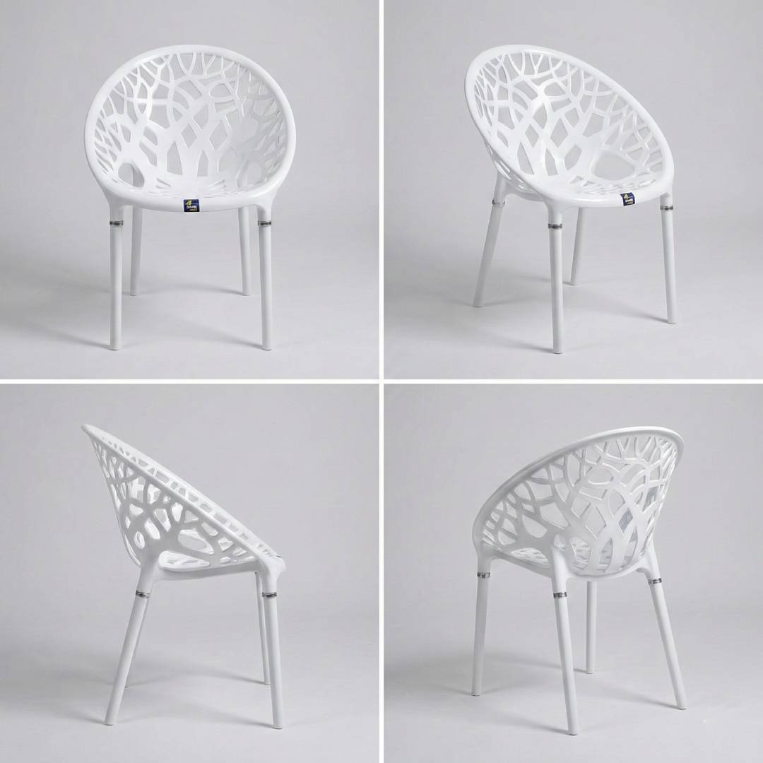 Stylish Tree Chair SP-313-PL (Pure White)