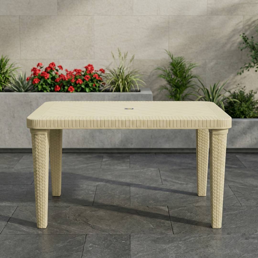 SAAB SP-214-RTL Rattan Top And Legs Table