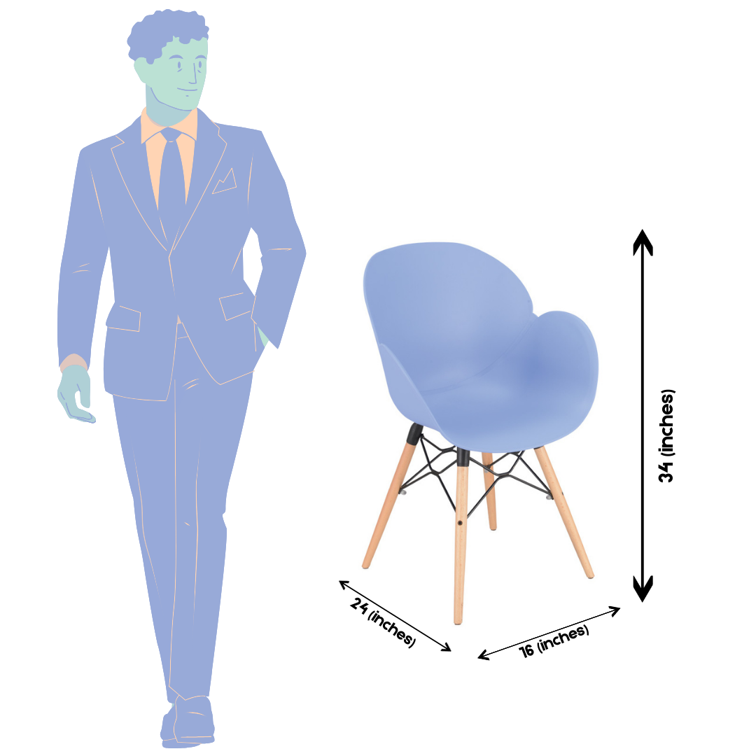 Oval Shell Chair SP-400-WL