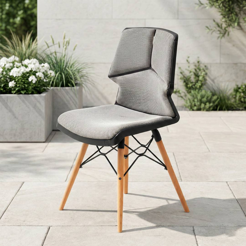 Wooden legs Chair With Cushion S-195-CWL