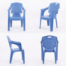 Switch SAAB Full Plastic Patti Chair Model SAAB SP-831 with Table 3 image