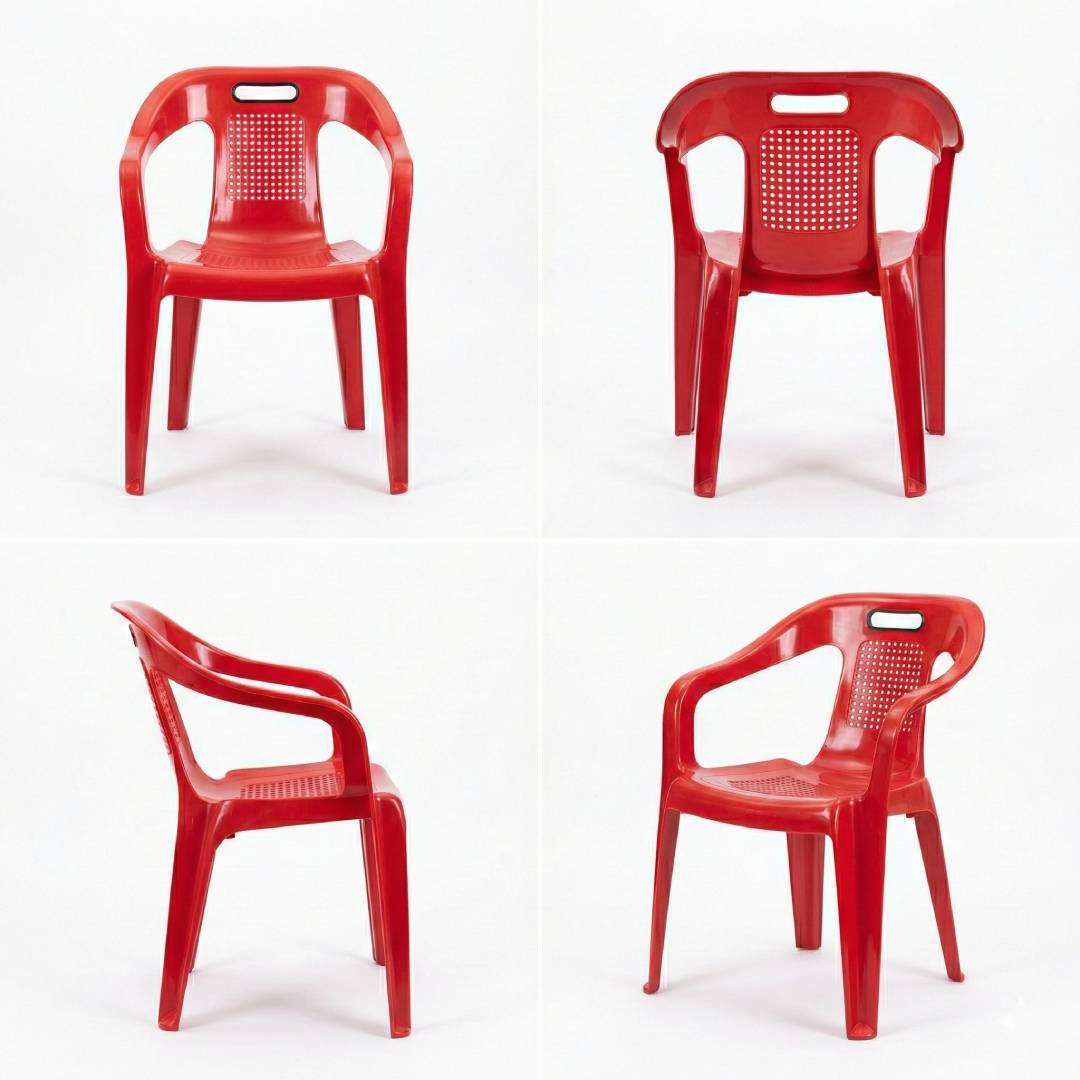 SAAB S-102 Full Plastic Flamingo Chair