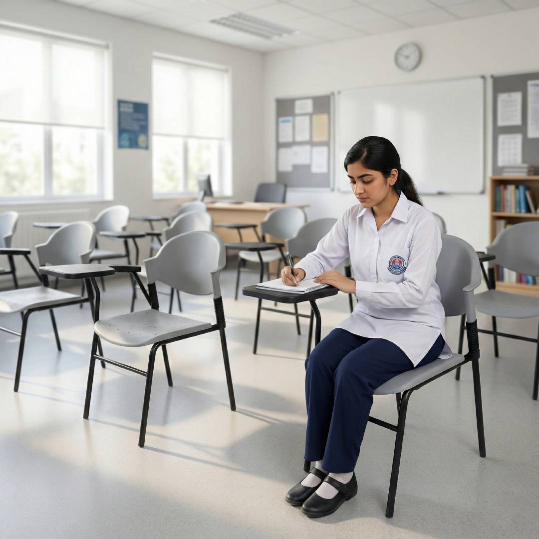 SAAB S-02-S Comforto Study Chair – Vertical Pipe