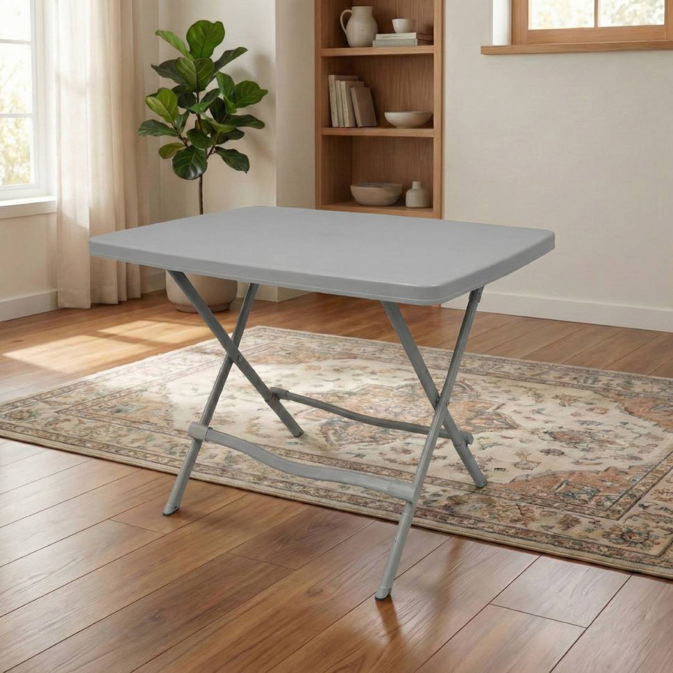 SAAB SP-314 Steel Plastic Bless Table Silver Frame