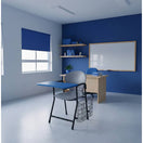 Switch Peacock Shell Desk Shelf Chair With Bookshelf SAAB S-06-DB 1 image