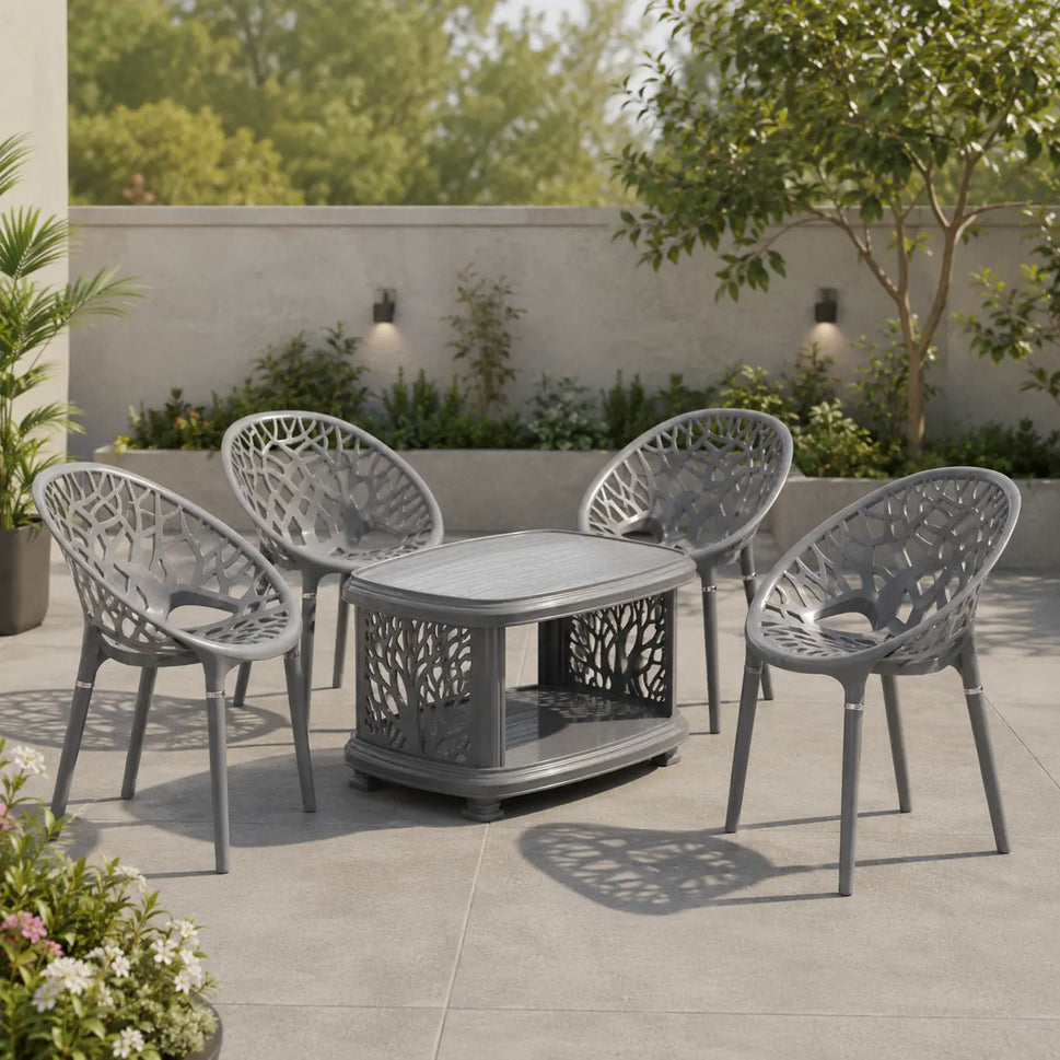 SP-313-PL Tree Chairs Set With Table