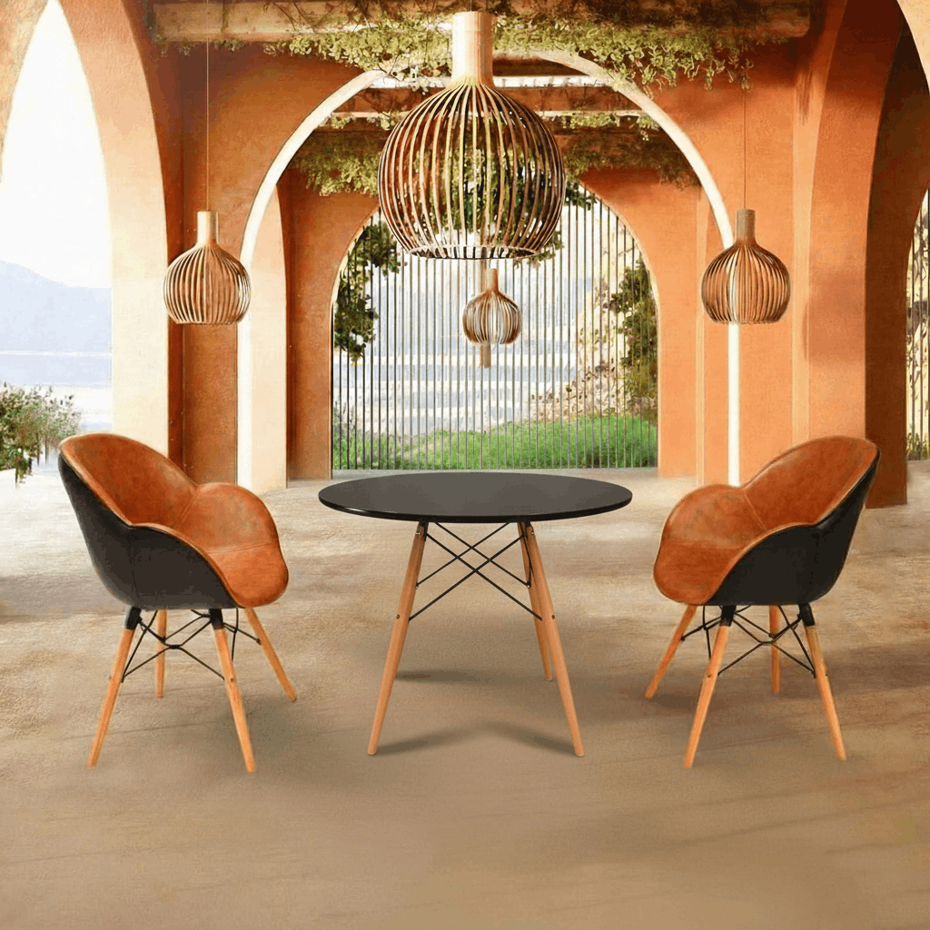 Oval Shell Chair With Cushion SP-400-CWL