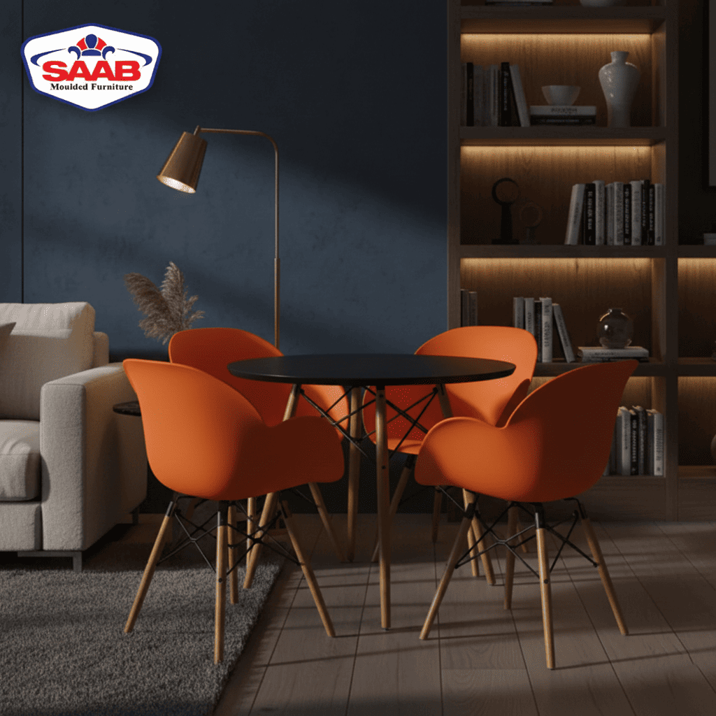 Oval Shell Chair SP-400-WL