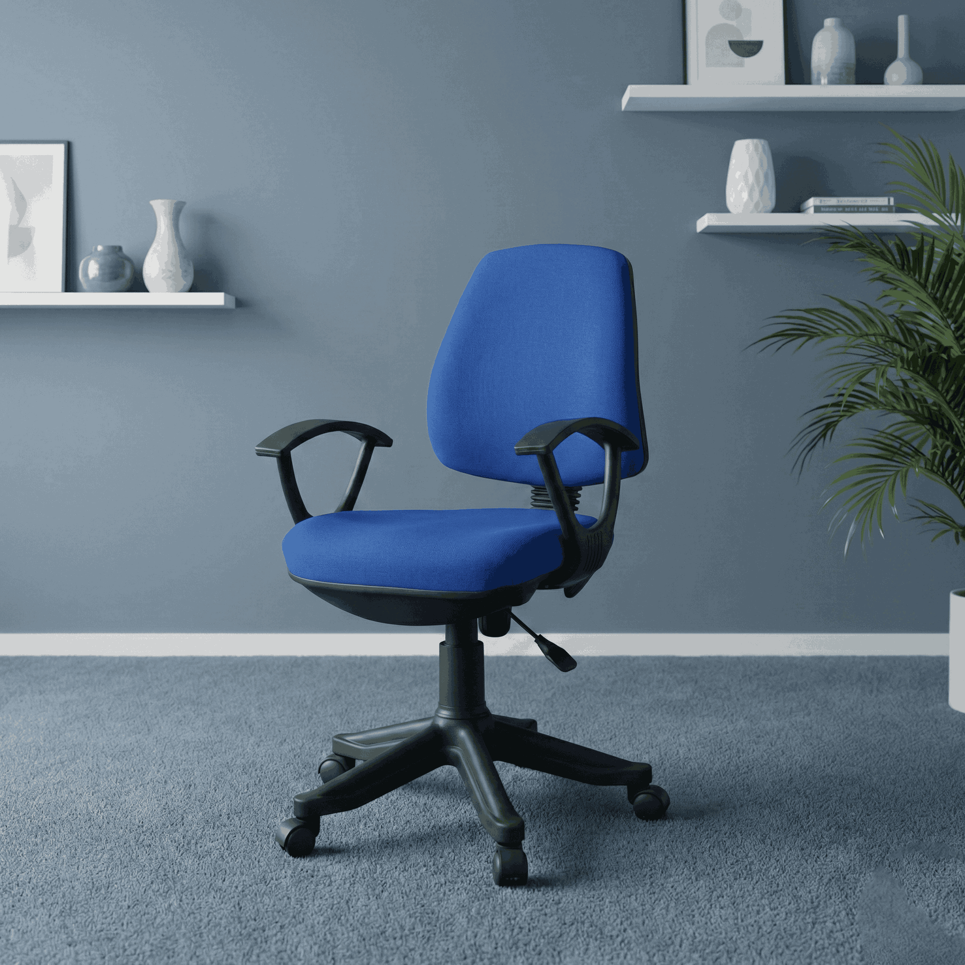 SAAB S-503 Computer Revolving Chair with Hydraulic Jack