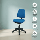 Switch SAAB Computer Chair Without Arms With Hydraulic Jack and Stopper Model SAAB S-508 3 image