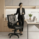 Switch Low Back Senator Revolving Chair S-518 2 image