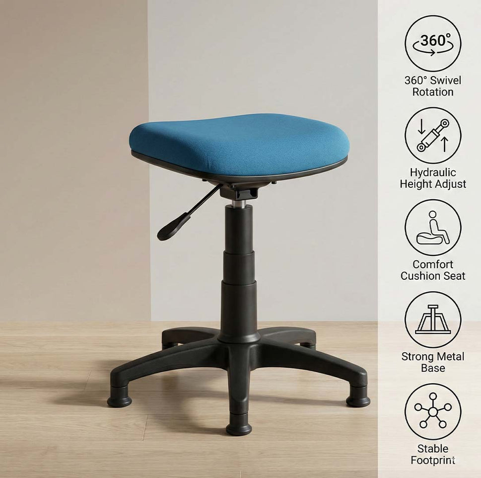 SAAB S-521-HC Easy Revolving Stool With Hydraulic Jeck