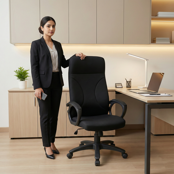 Horizon High Back Revolving Chair SAAB S-524