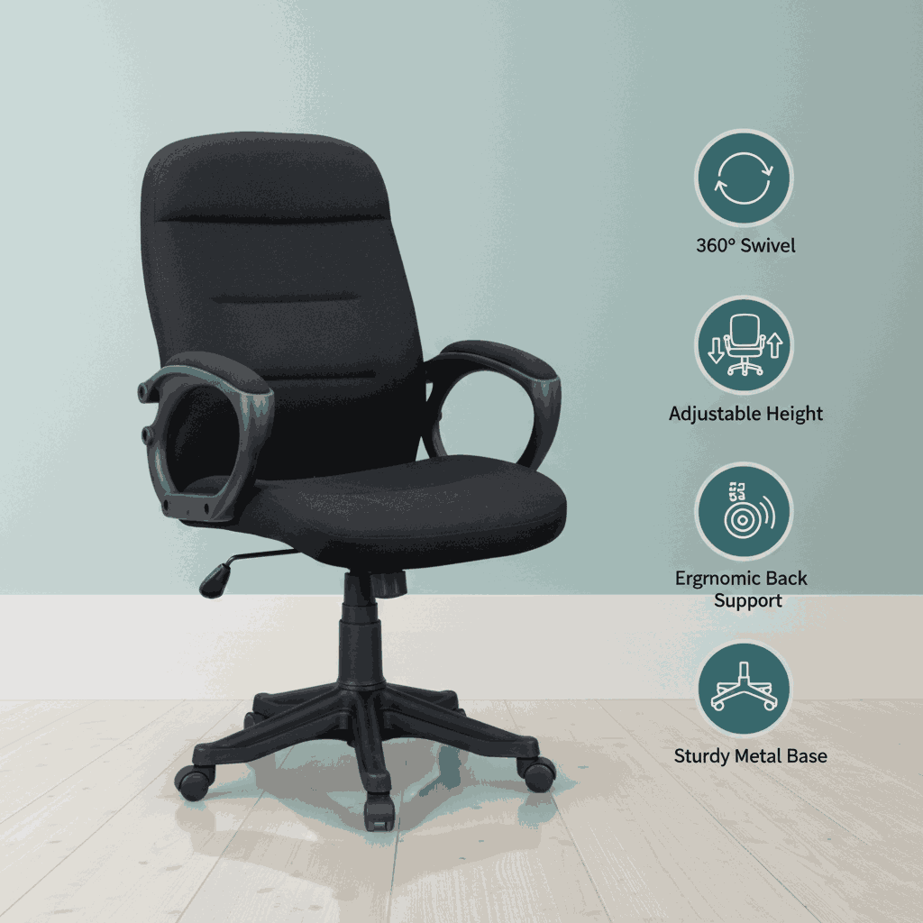 Orion Low Back Revolving Chair SAAB S-525