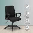 Model SAAB S-536 Low Back Revolving Chair