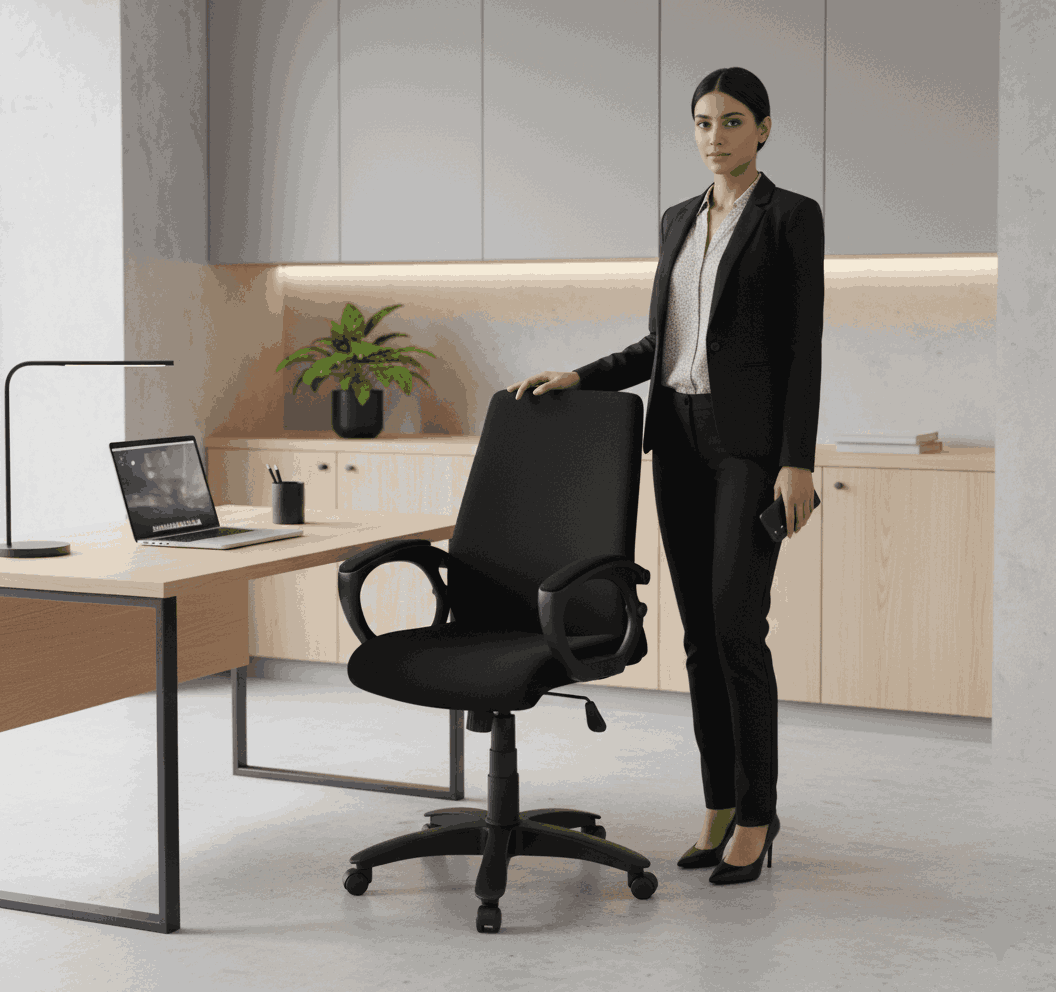 New Low Back Revolving Chair Model SAAB S-538