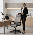 Switch High Back Executive Revolving Chair SAAB S-541 2 image