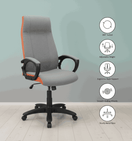 Switch High Back Executive Revolving Chair SAAB S-541 3 image