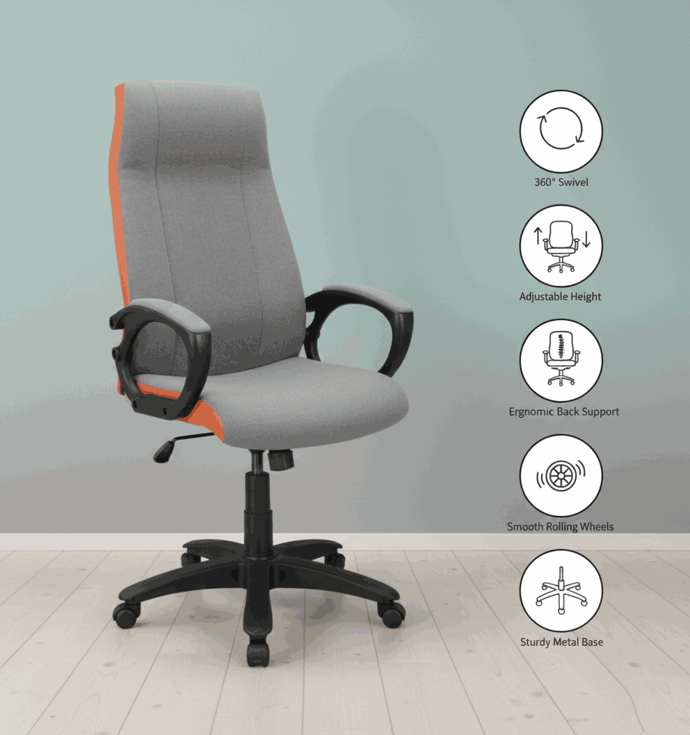 High Back Executive Revolving Chair SAAB S-541