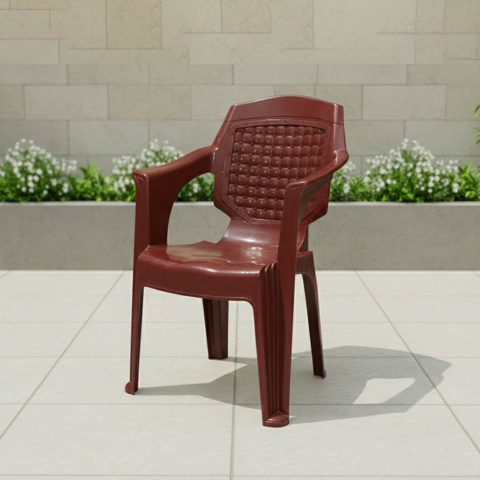 SAAB Full Plastic Patti Chair Model SAAB SP-831