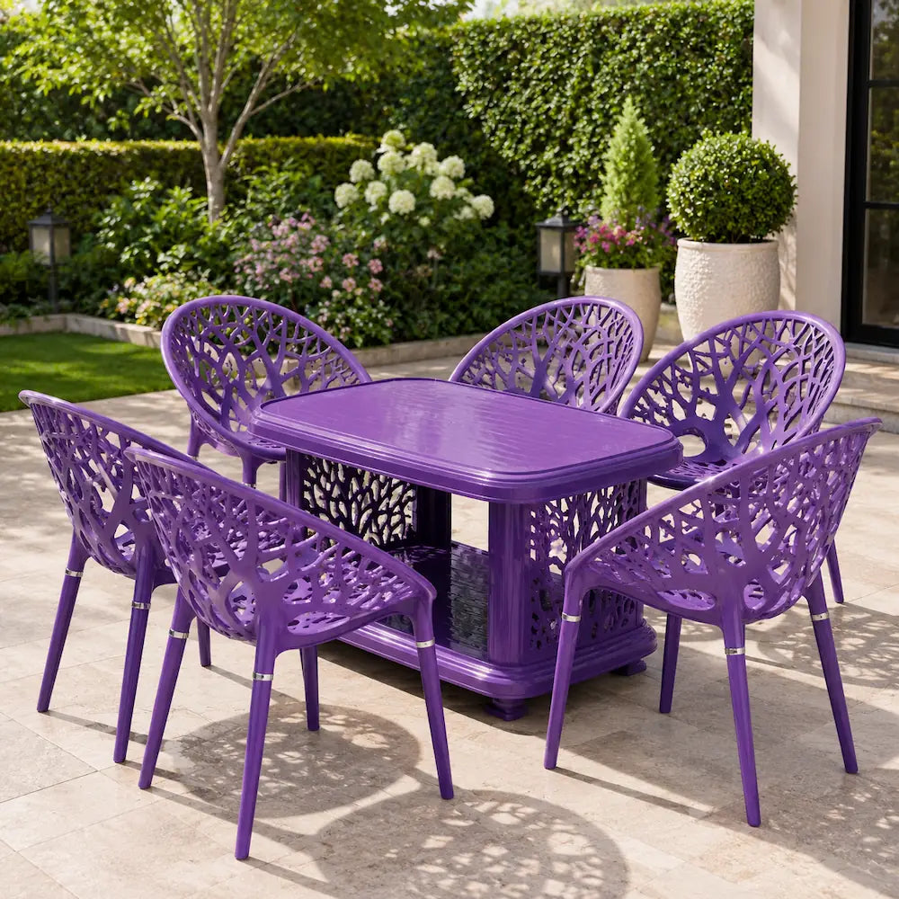 SP-313-PL Tree Chairs Set With Table