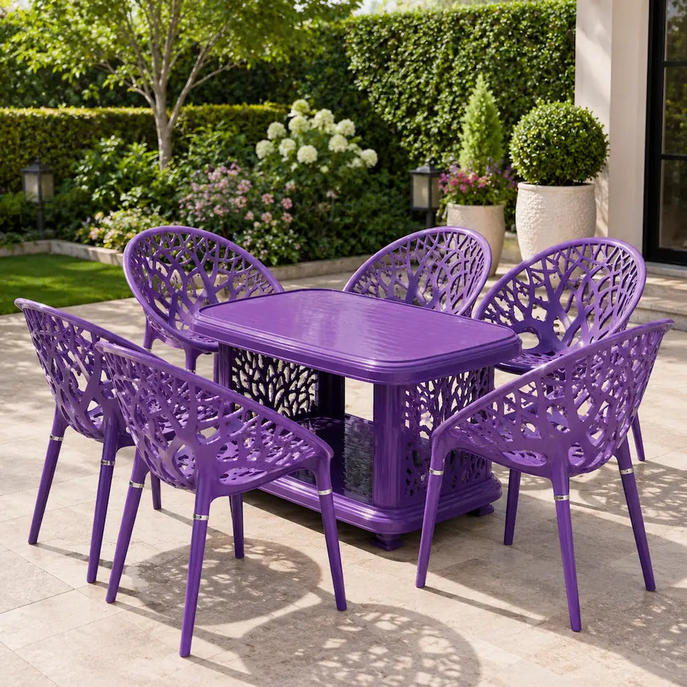 SP-313-PL Tree Chairs Set With Table
