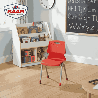 Steel Plastic Baby Chair S-196