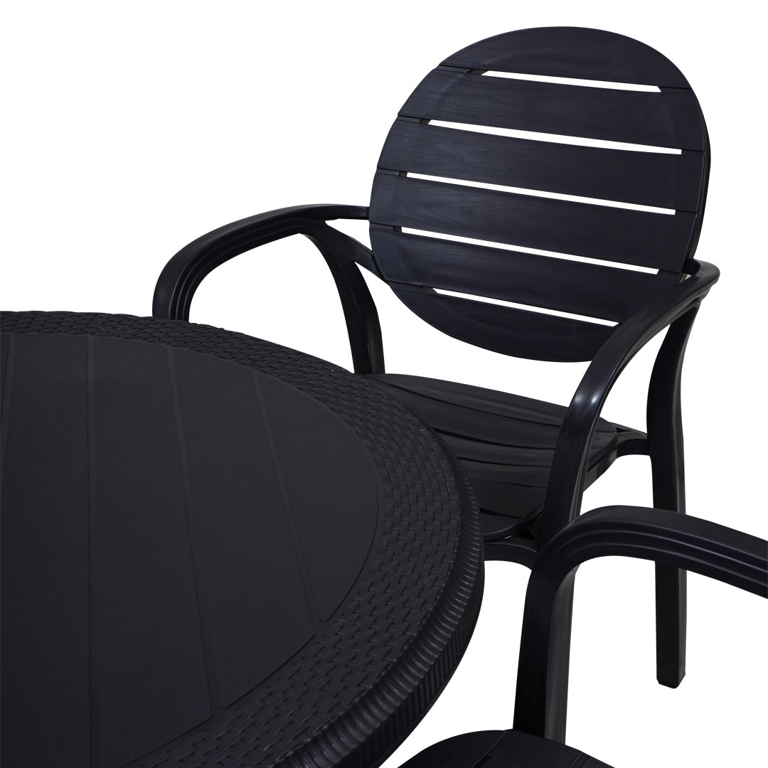 SPECTRUM PATTI CHAIRS SET MODEL SP-675 CHAIRS AND TABLE