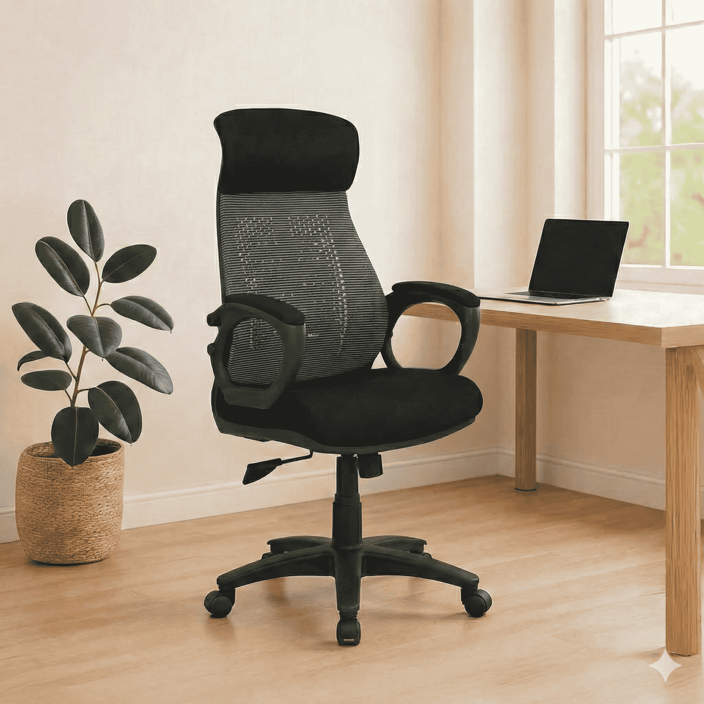 HINOMI Pro Real Time Ergonomic Mesh Chair Model SAAB SM-786