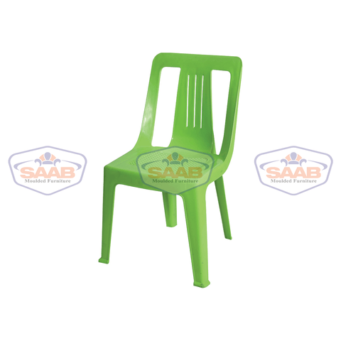 armless plastic pearl chair