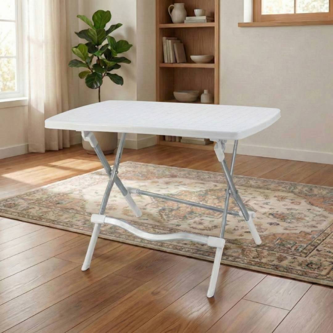 SAAB SP-314 Steel Plastic Bless Table Silver Frame